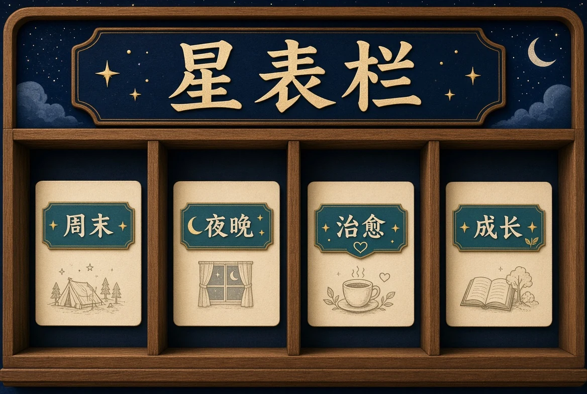 星表栏主题影像